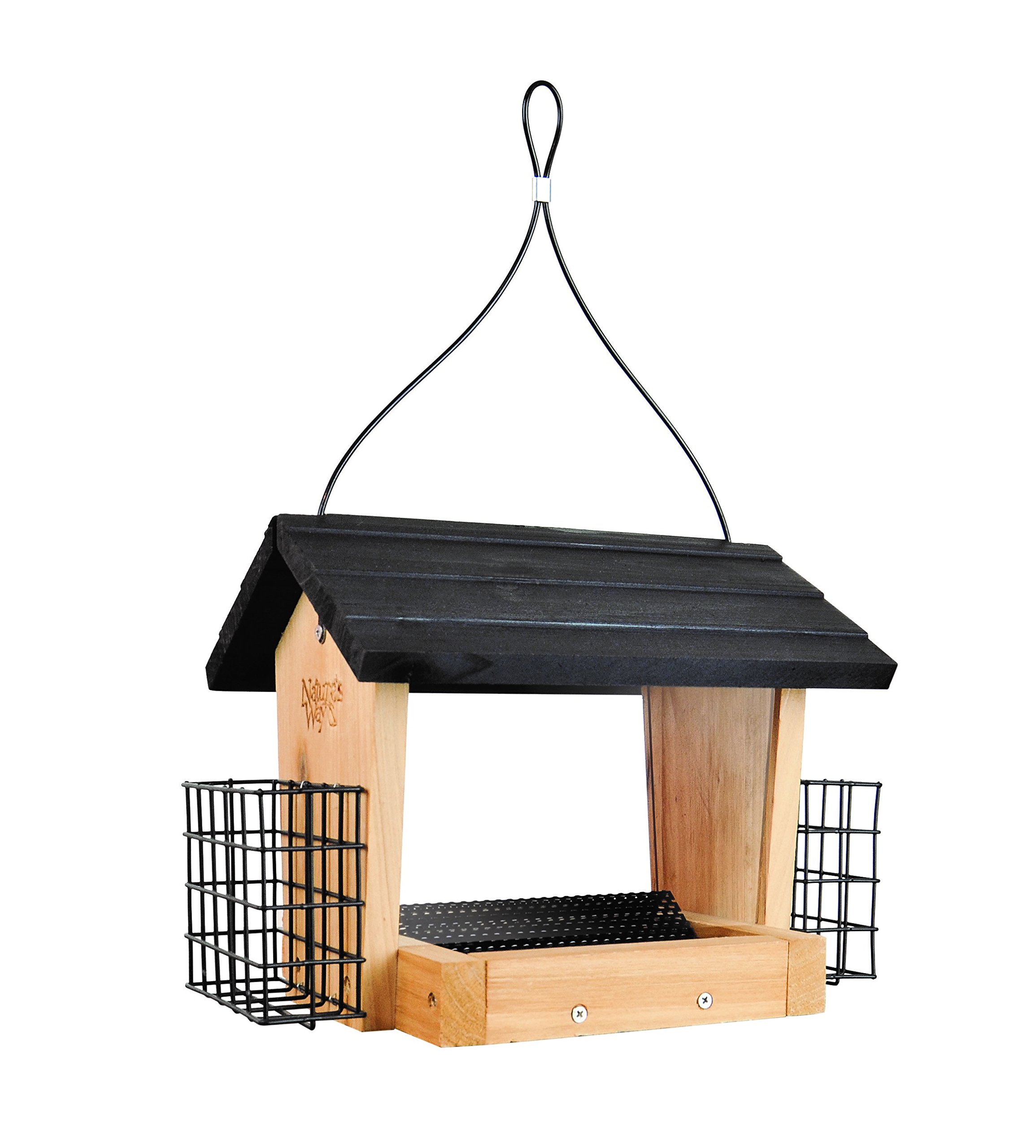 Amazon.com: Nature's Way CWF28 Cedar Hopper Bird Feeder with Suet